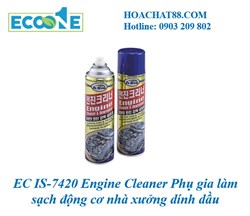 EC IS-7420 Engine Cleaner Phụ gia làm sạch động cơ nhà xưởng dính dầu Phụ gia làm sạch động cơ nhà x